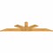 Ekena Millwork Saratoga Rough Sawn Timber Gable Bracket, Western Red Cedar, 96"W x 24"H x 2"D x 6"F, 6/12 Pitch GBW096X24X0206SAR00RWR - alternate 2